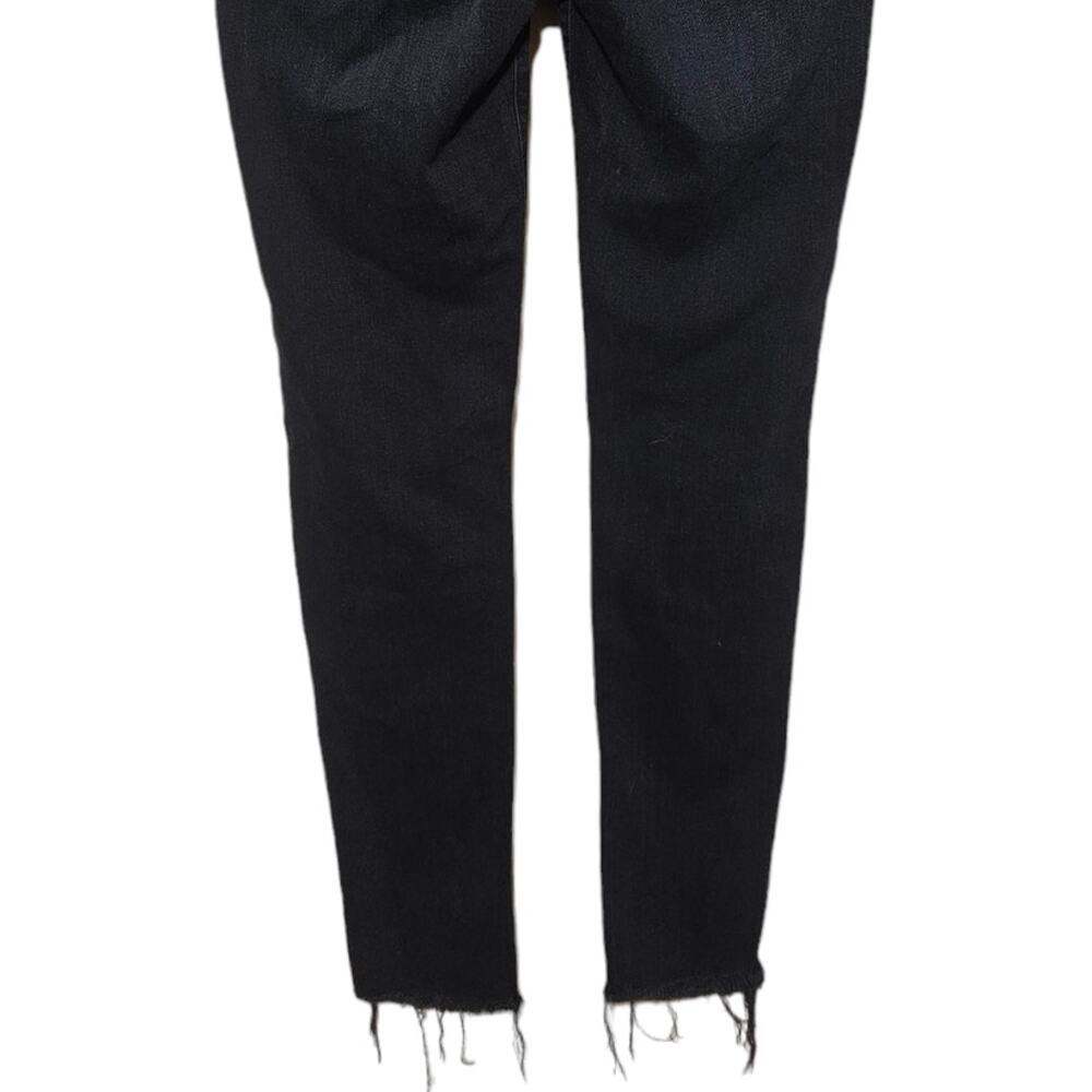 Agolde Dark Wash Sophie Skinny Distressed Jeans‎ - Picture 6 of 9
